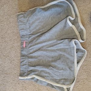 Comfy grey shorts with pink thread from old navy